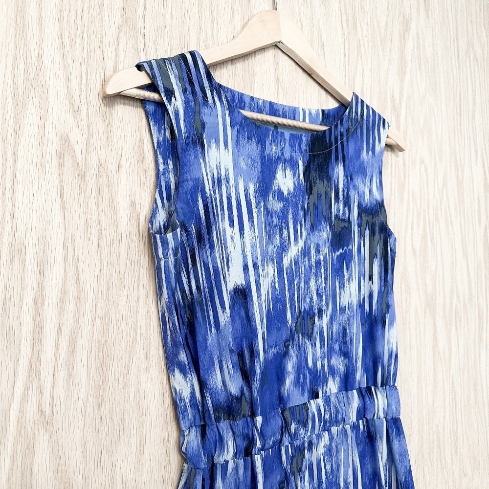 Athleta Wailea Astra Sleeveless Dress in Baja Blue Size 2 - Picture 5 of 10